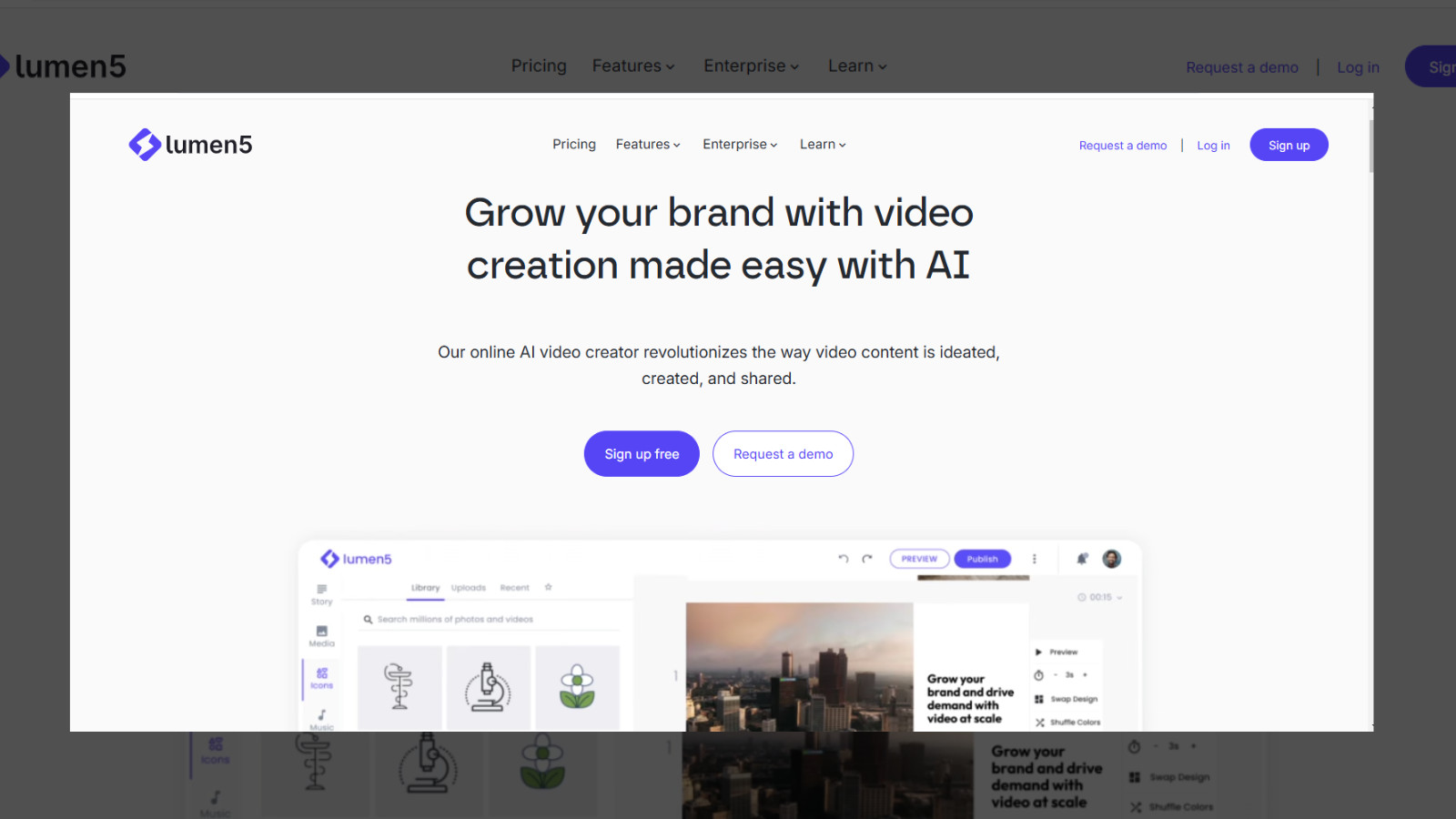 lumen5-ai-video-generator