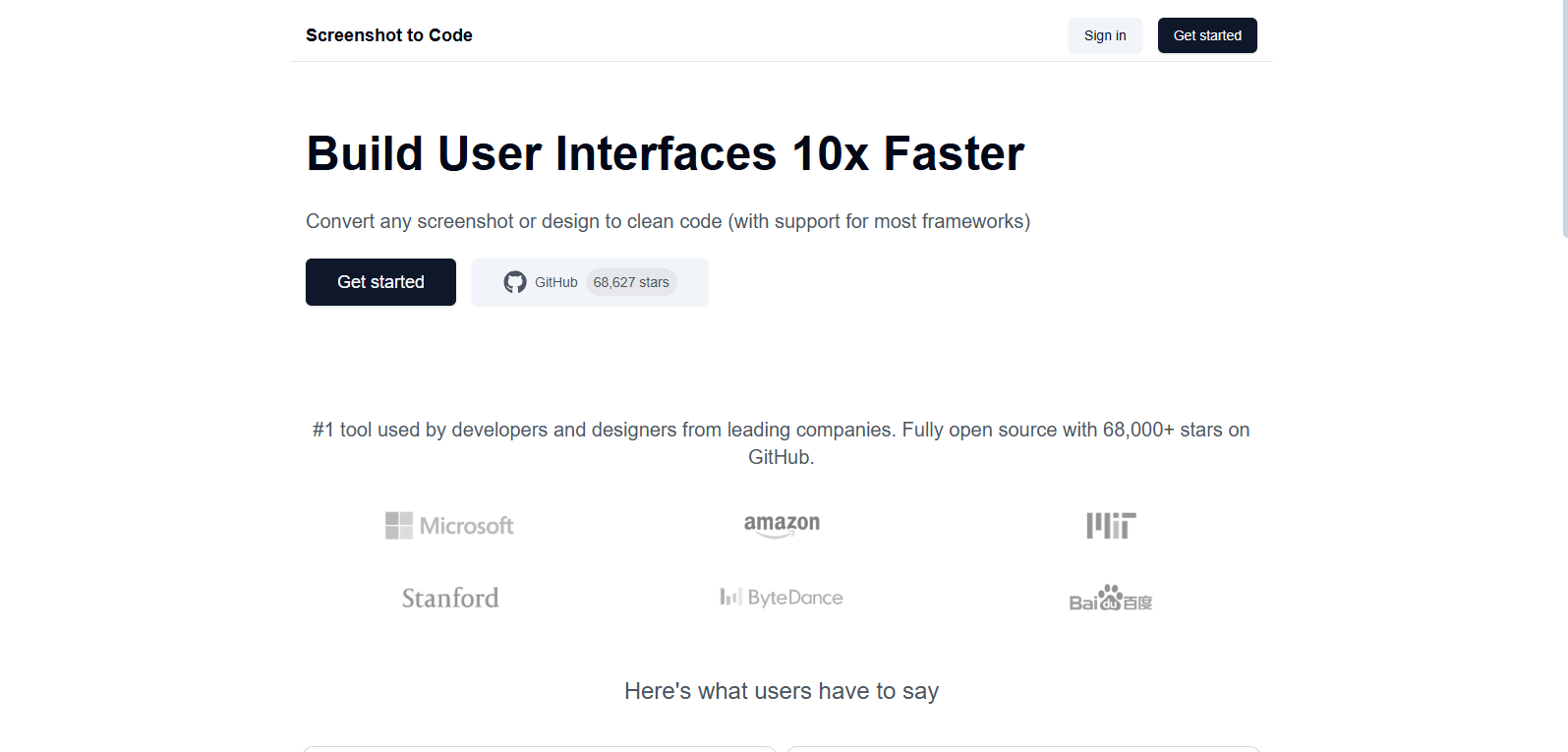 AI-powered-screenshot-to-code