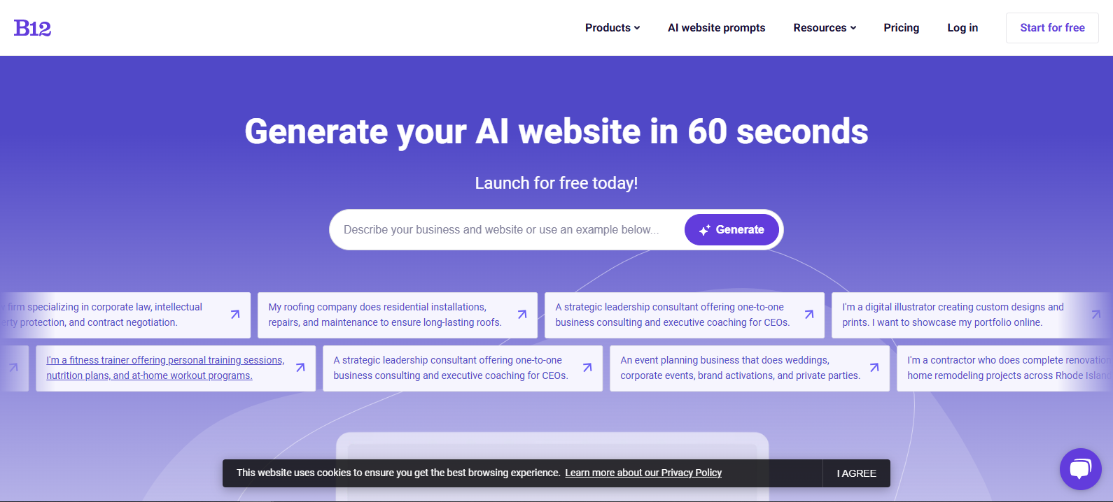B12-ai-website-builder