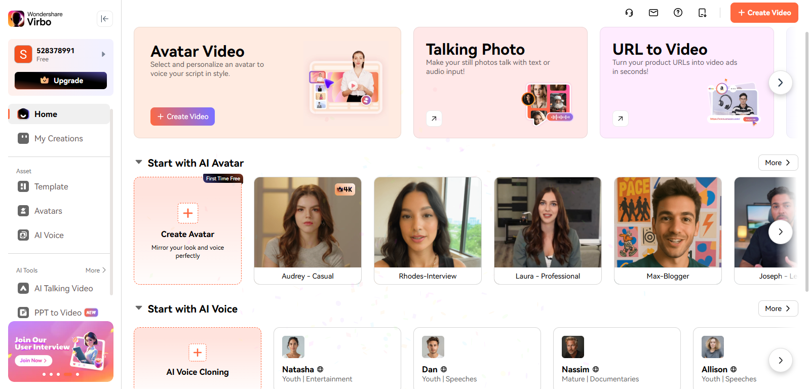 Wondershare-virbo-ai-studio-for-marketing-videos