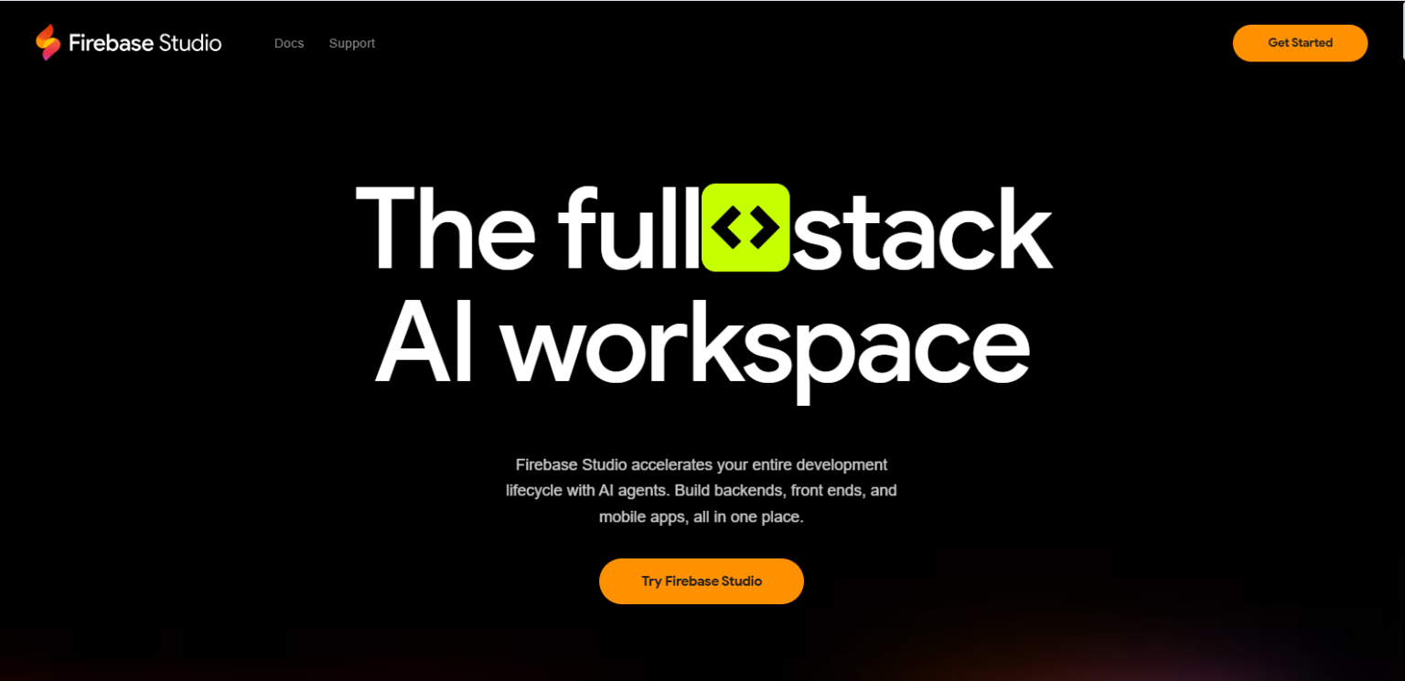 Firebase Studio: Build Full-Stack AI Apps with Visual Ease