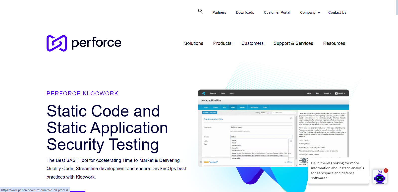 klocwork-AI-static-code