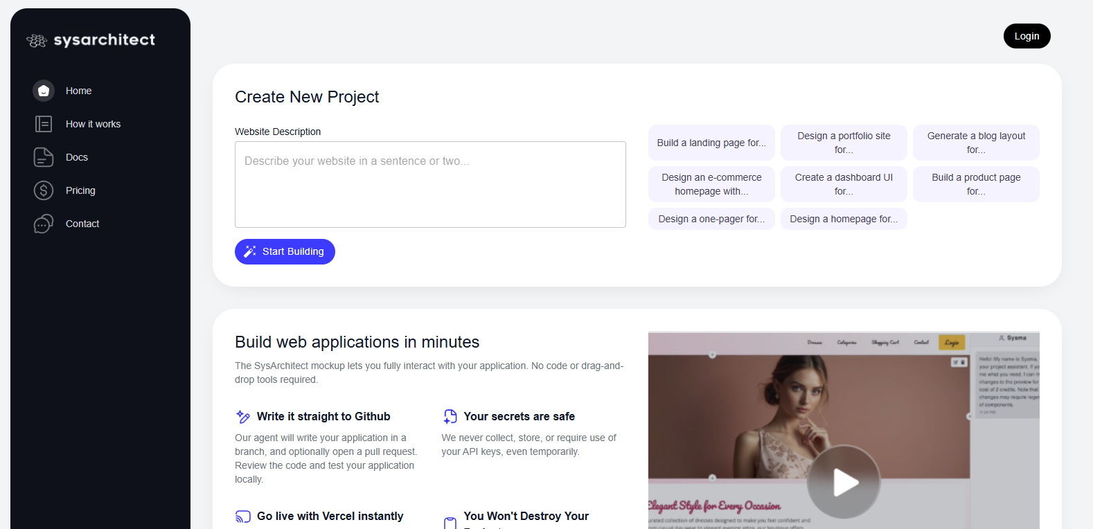 sysarchitect-ai-design-tool