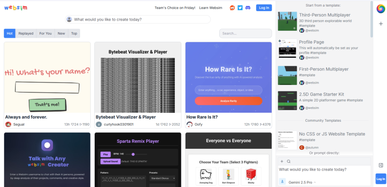 Websim AI