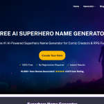 AI Superhero Name Generator