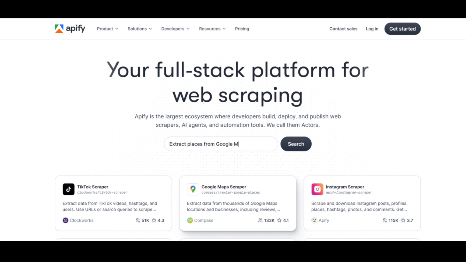 Apify Apify-dashbaord