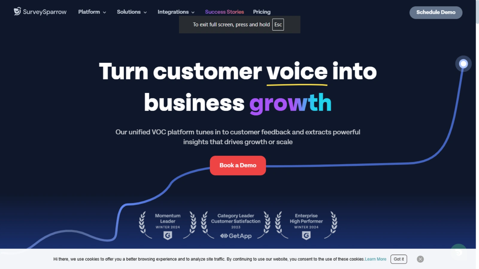 SurveySparrow SurveySparrow-dashbaord