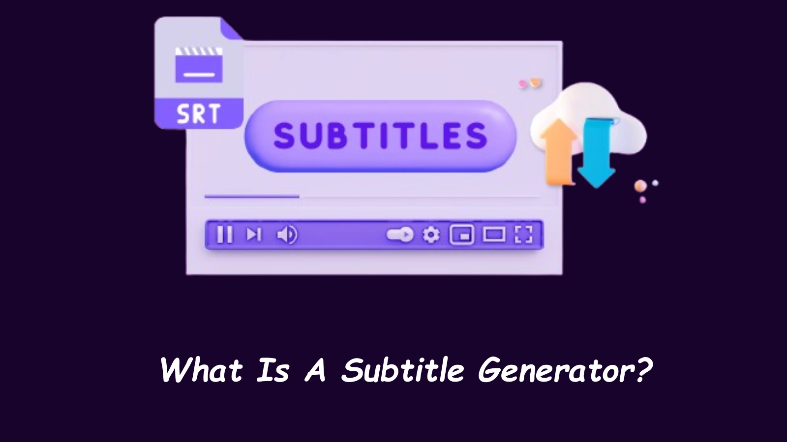 What Is A Subtitle Generator subtitle-generator