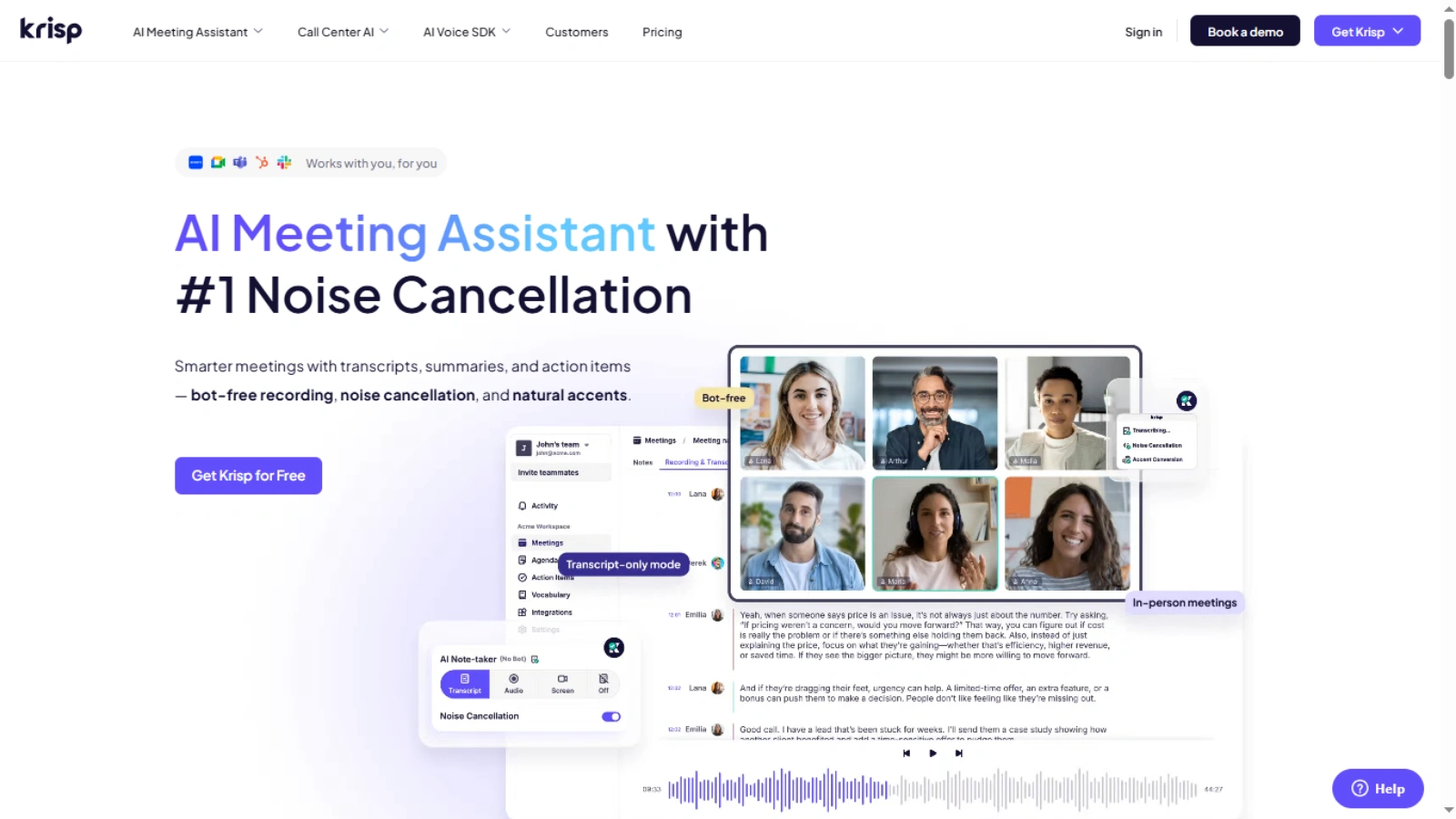 Krisp krisp-ai-noise-cancellation-voice-clarity-tool
