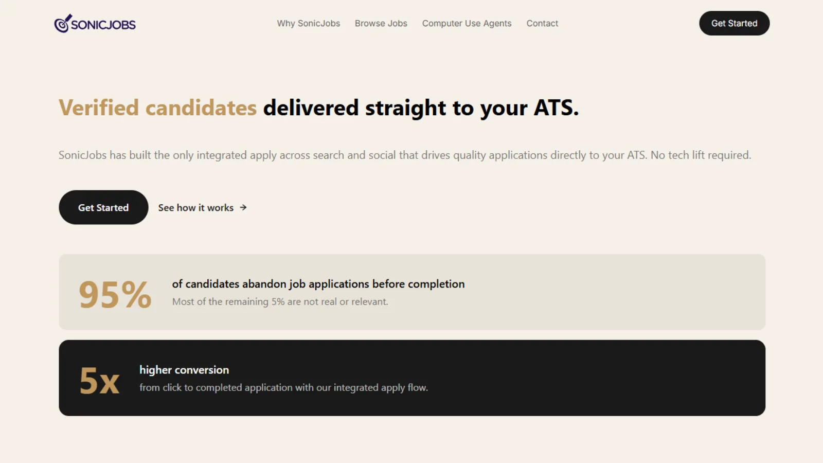 SonicJobs AI Assistant for Job Hiring and Search sonicJobs