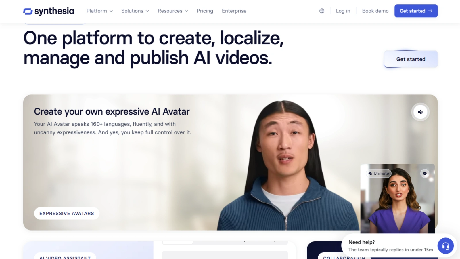 Synthesia synthesia-best-text-to-video-ai-for-professional-and-training-videos