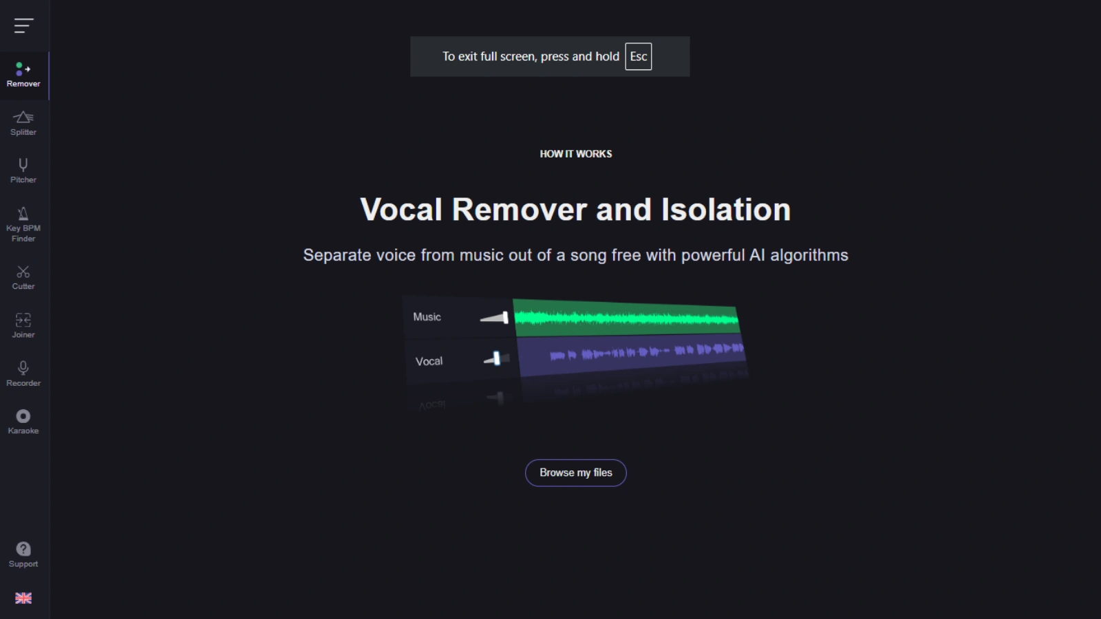 Vocal Remover vocal-remover-smart-tool-for-music-audio-separation