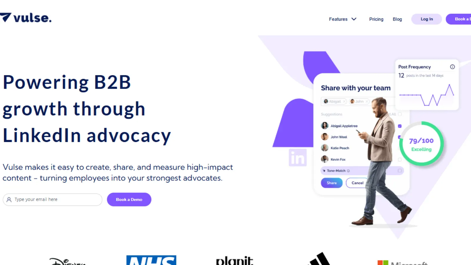 Vulse Employee Advocacy Made Intelligent vulse