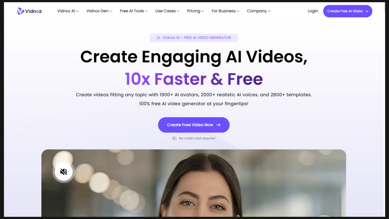Vidnoz AI best-video-editing-software