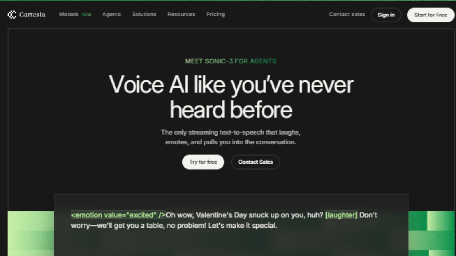 Cartesia Sonic-3 cartesia