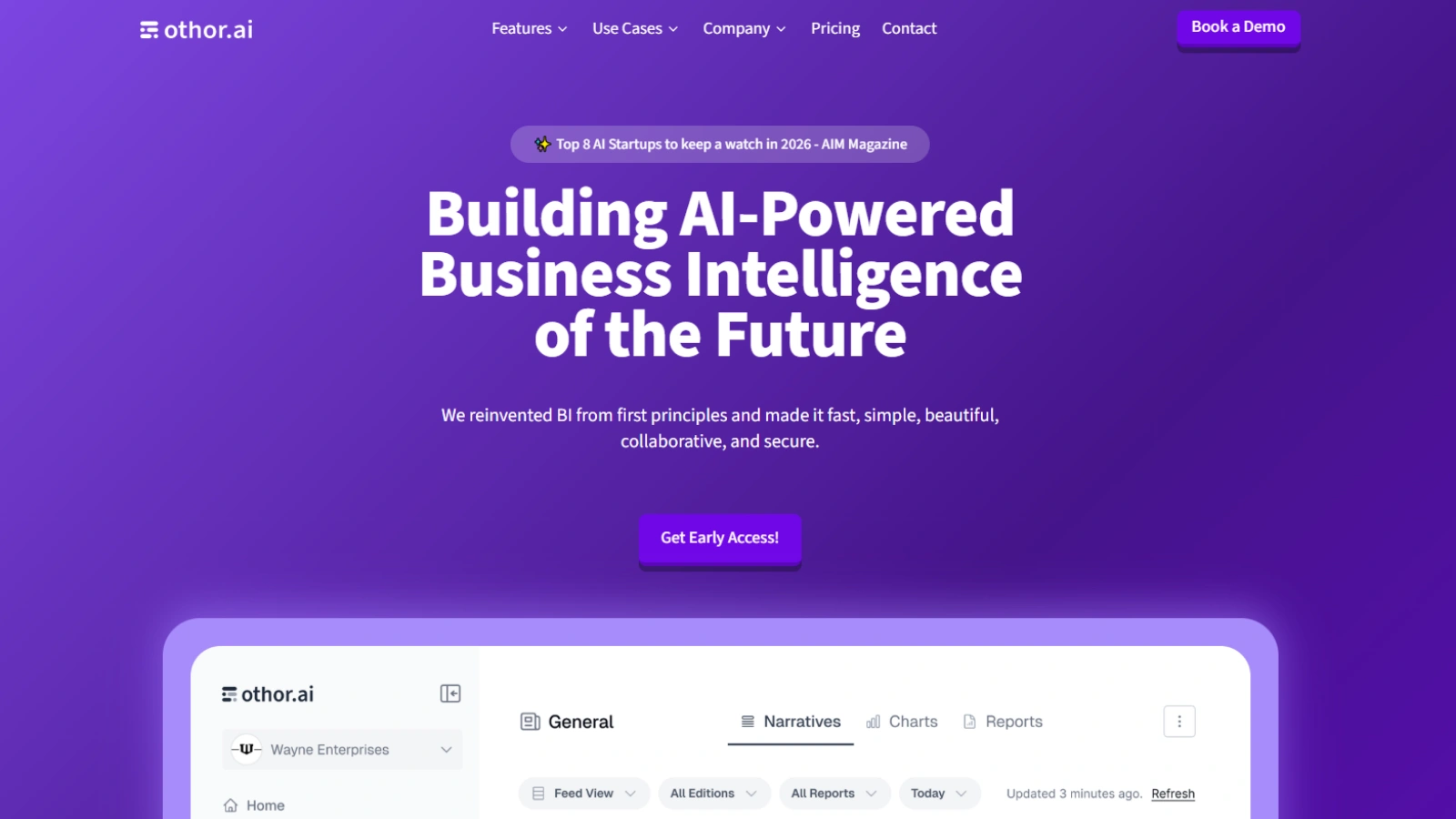 Othor AI — AI Business Analyst Built to Simplify Data Decisions othorai