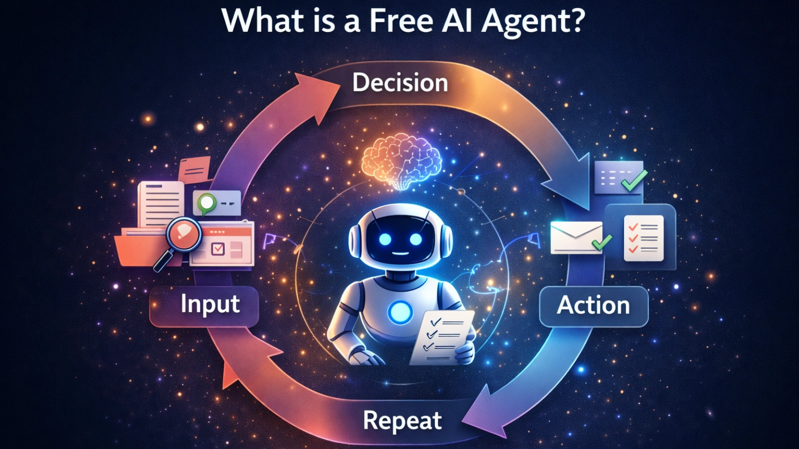 What is a free AI agent what-is-a-free-ai-agent