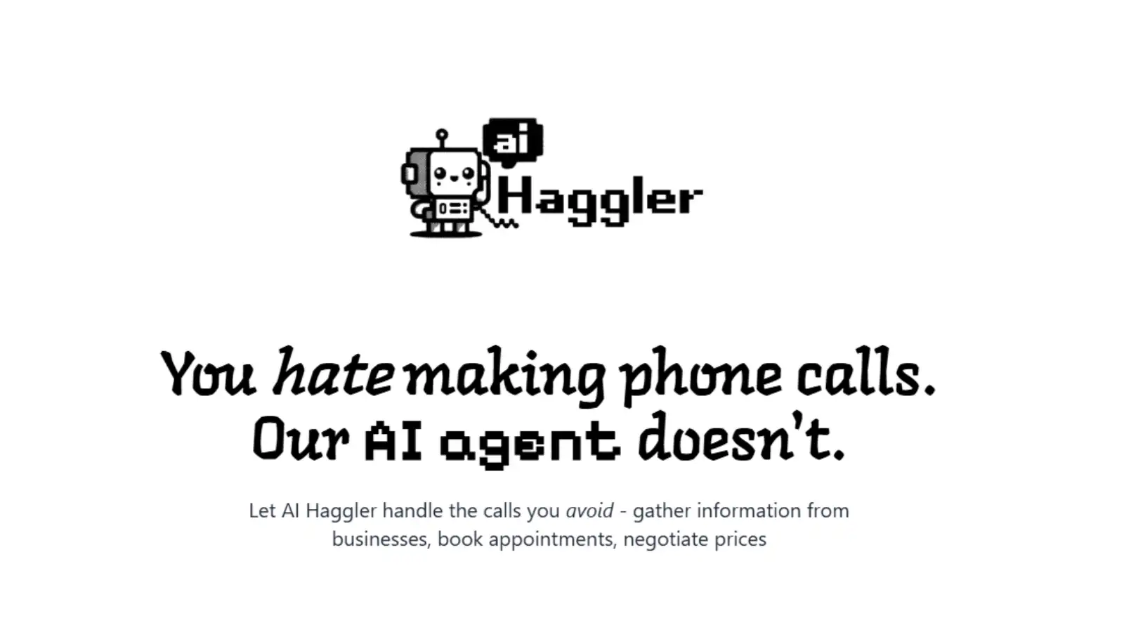 AI Haggler ai-haggler