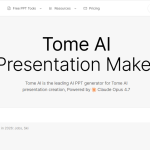 Tome App AI